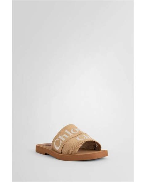 chloe lauren slides|chloé slides sale.